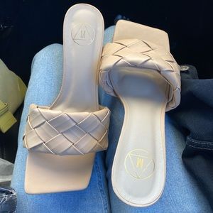 Missguided sandals - never worn